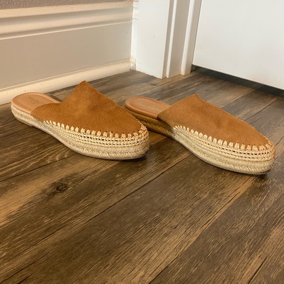 SAM EDELMAN Austin Suede Flat Mules - Picture 4 of 6